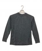 山と道ヤマトミチ）の古着「トレッキングウェア(シャツ)/メリノライトロングスリーブ/ Light Merino Long Sleeve」｜チャコールマール