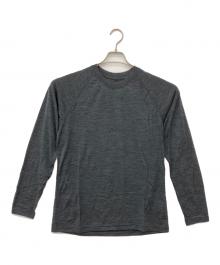 山と道（ヤマトミチ）の古着「トレッキングウェア(シャツ)/メリノライトロングスリーブ/ Light Merino Long Sleeve」｜チャコールマール