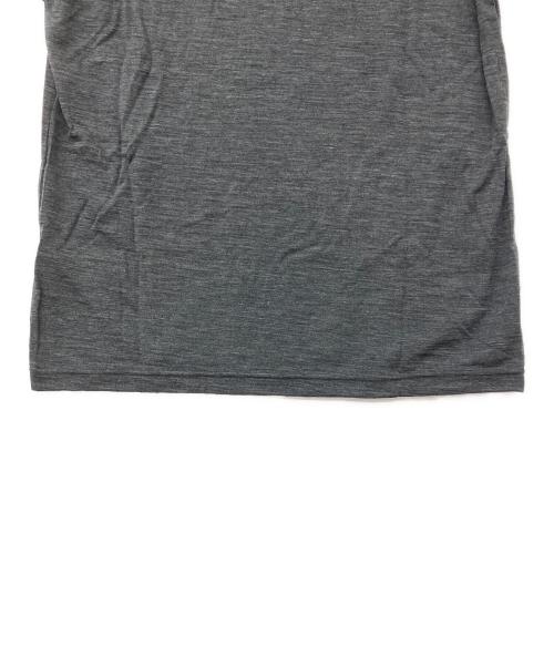 山と道（ヤマトミチ）山と道 (ヤマトミチ) トレッキングウェア(シャツ)/メリノライトロングスリーブ/ Light Merino Long Sleeve チャコールマール サイズ:Mの古着・服飾アイテム