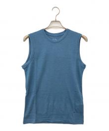 山と道（ヤマトミチ）の古着「トレッキングウェア(シャツ)/DFメッシュ　メリノスリーブレス/DF Mesh Merino Sleeveless」｜スレートブルー