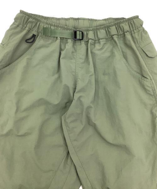 山と道（ヤマトミチ）山と道 (ヤマトミチ) 5ポケットパンツ 黄緑 サイズ:Lの古着・服飾アイテム