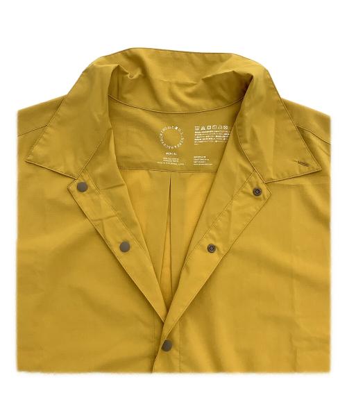 山と道（ヤマトミチ）山と道 (ヤマトミチ) ULショートスリーブシャツ イエロー サイズ:XLの古着・服飾アイテム