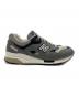 中古・古着 NEW BALANCE (ニューバランス) スニーカー/ローカットスニーカー グレー サイズ:26：10000円