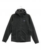 Patagoniaパタゴニア）の古着「トレッキングウェア(ジャケット)/テックフェイスフーディー/TechFace Hoody」｜ブラック
