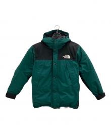 THE NORTH FACE（ザ ノース フェイス）の古着「アウトドアウェア(ジャケット)/マウンテンダウンジャケット」｜グリーン×ブラック