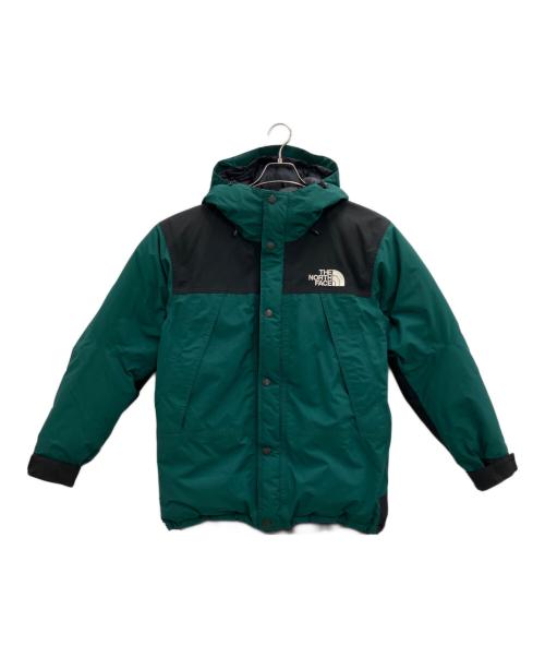 THE NORTH FACE（ザ ノース フェイス）THE NORTH FACE (ザ ノース フェイス) アウトドアウェア(ジャケット)/マウンテンダウンジャケット グリーン×ブラック サイズ:Lの古着・服飾アイテム