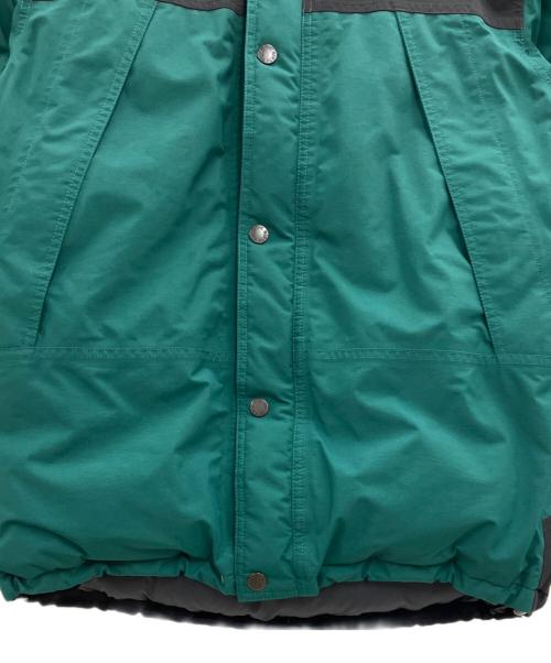 THE NORTH FACE（ザ ノース フェイス）THE NORTH FACE (ザ ノース フェイス) アウトドアウェア(ジャケット)/マウンテンダウンジャケット グリーン×ブラック サイズ:Lの古着・服飾アイテム