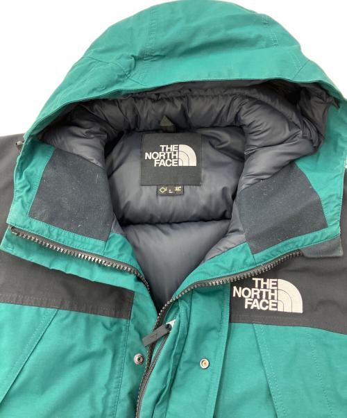 THE NORTH FACE（ザ ノース フェイス）THE NORTH FACE (ザ ノース フェイス) アウトドアウェア(ジャケット)/マウンテンダウンジャケット グリーン×ブラック サイズ:Lの古着・服飾アイテム