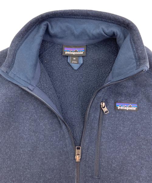 Patagonia（パタゴニア）Patagonia (パタゴニア) アウトドアウェア(ジャケット)/メンズ・ベター・セーター・ジャケット ネイビー サイズ:XSの古着・服飾アイテム
