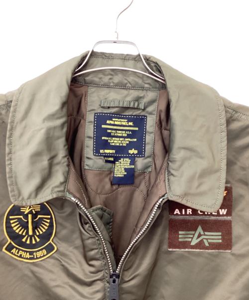 ALPHA（アルファ）ALPHA (アルファ) CWU-45/P オリーブ サイズ:X-LARGEの古着・服飾アイテム