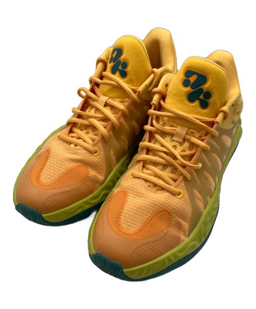PUMA（プーマ）PUMA (プーマ) バスケットボールシューズ/HALI 1 HALUCINATING ULTRA BLUE-FLURO GREEN PES/ハリ1 プレイオフズ/ローカットスニーカー イエロー サイズ:28の古着・服飾アイテム
