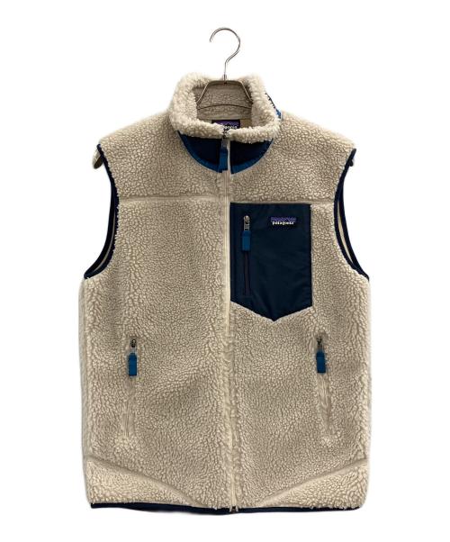 Patagonia（パタゴニア）Patagonia (パタゴニア) アウトドアウェア(ジャケット)/Classic Retro-X Vest/クラシックレトロX ベスト アイボリー サイズ:Mの古着・服飾アイテム