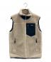 Patagonia（パタゴニア）の古着「アウトドアウェア(ジャケット)/Classic Retro-X Vest/クラシックレトロX ベスト」｜アイボリー