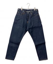 neru design works×OLD MOUNTAIN（ネルデザインワークス×オールドマウンテン）の古着「アウトドアウェア(パンツ)/デニムパンツ/イズモデニム/IZUMODENIM」｜ネイビー