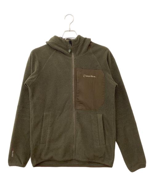 Teton Bros（ティートンブロス）Teton Bros (ティートンブロス) トレッキングウェア(フリース) オリーブ サイズ:Mの古着・服飾アイテム