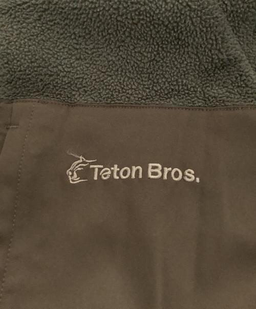 Teton Bros（ティートンブロス）Teton Bros (ティートンブロス) トレッキングウェア(フリース) オリーブ サイズ:Mの古着・服飾アイテム