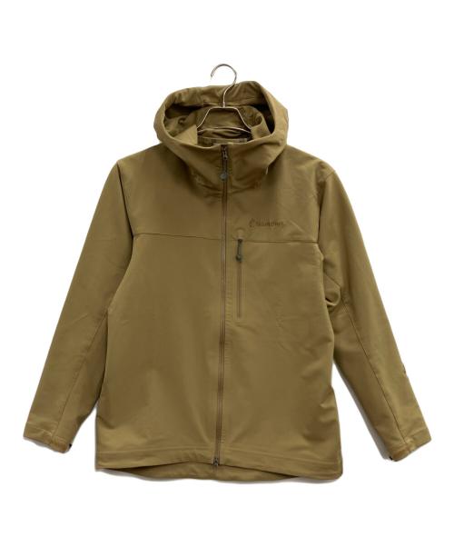 Teton Bros（ティートンブロス）Teton Bros (ティートンブロス) トレッキングウェア(ソフトシェル)/Glacier Hoody/グレイシャー フーディ ベージュ サイズ:Mの古着・服飾アイテム