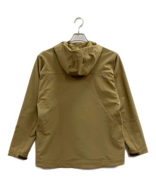 Teton Bros（ティートンブロス）Teton Bros (ティートンブロス) トレッキングウェア(ソフトシェル)/Glacier Hoody/グレイシャー フーディ ベージュ サイズ:Mの古着・服飾アイテム