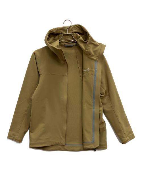 Teton Bros（ティートンブロス）Teton Bros (ティートンブロス) トレッキングウェア(ソフトシェル)/Glacier Hoody/グレイシャー フーディ ベージュ サイズ:Mの古着・服飾アイテム