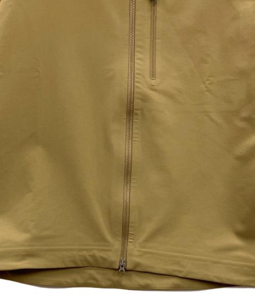 Teton Bros（ティートンブロス）Teton Bros (ティートンブロス) トレッキングウェア(ソフトシェル)/Glacier Hoody/グレイシャー フーディ ベージュ サイズ:Mの古着・服飾アイテム