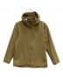 Teton Bros（ティートンブロス）の古着「トレッキングウェア(ソフトシェル)/Glacier Hoody/グレイシャー フーディ」｜ベージュ