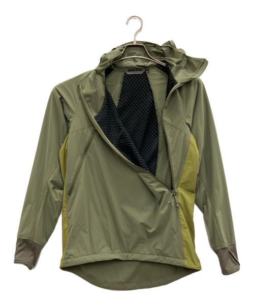 Teton Bros（ティートンブロス）Teton Bros (ティートンブロス) トレッキングウェア(ソフトシェル)/TB JACKET/ティートン ウォーマー ユニ オリーブ サイズ:Mの古着・服飾アイテム