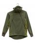 Teton Bros（ティートンブロス）の古着「トレッキングウェア(ソフトシェル)/TB JACKET/ティートン ウォーマー ユニ」｜オリーブ