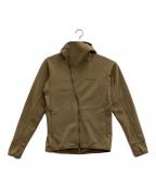 Teton Brosティートンブロス）の古着「トレッキングウェア(ジャケット)/オクタフリースジップフーディー/OCTA Fleece Zip Hoody」｜ベージュ