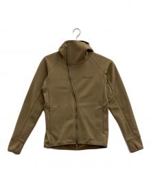 Teton Bros（ティートンブロス）の古着「トレッキングウェア(ジャケット)/オクタフリースジップフーディー/OCTA Fleece Zip Hoody」｜ベージュ