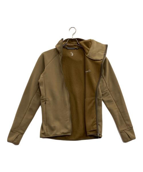 Teton Bros（ティートンブロス）Teton Bros (ティートンブロス) トレッキングウェア(ジャケット)/オクタフリースジップフーディー/OCTA Fleece Zip Hoody ベージュ サイズ:Mの古着・服飾アイテム