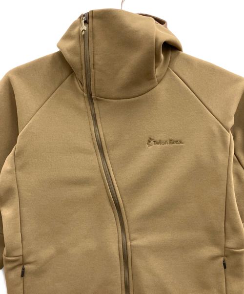 Teton Bros（ティートンブロス）Teton Bros (ティートンブロス) トレッキングウェア(ジャケット)/オクタフリースジップフーディー/OCTA Fleece Zip Hoody ベージュ サイズ:Mの古着・服飾アイテム