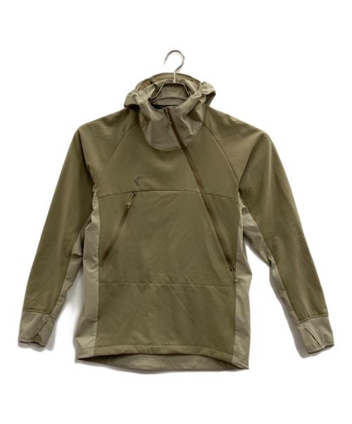 Teton Bros（ティートンブロス）Teton Bros (ティートンブロス) トレッキングウェア(ソフトシェル)/Teton Warmer/ティートンウォーマー ベージュ サイズ:Mの古着・服飾アイテム