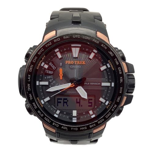 CASIO（カシオ）CASIO (カシオ) プロトレック　PRW-6100Y ブラックの古着・服飾アイテム