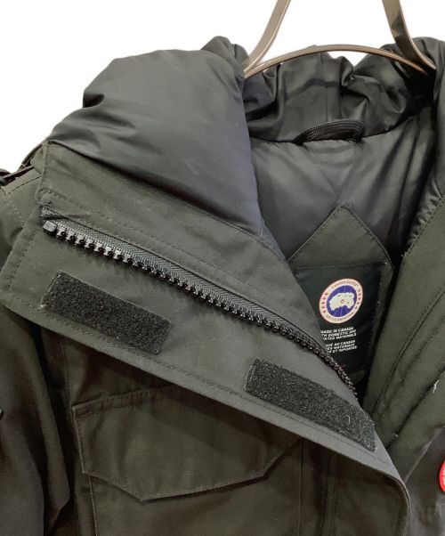 CANADA GOOSE（カナダグース）CANADA GOOSE (カナダグース) EXPEDITON PARKA ブラック サイズ:XSの古着・服飾アイテム