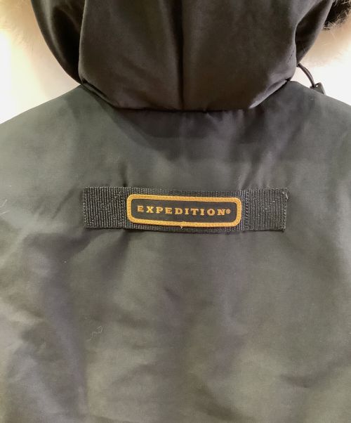 CANADA GOOSE（カナダグース）CANADA GOOSE (カナダグース) EXPEDITON PARKA ブラック サイズ:XSの古着・服飾アイテム