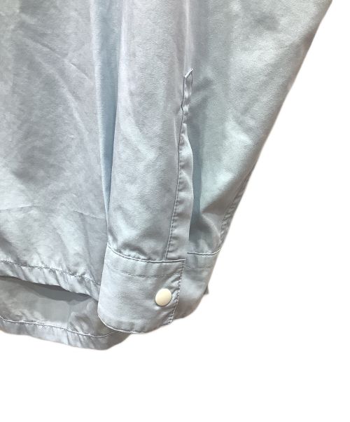 山と道（ヤマトミチ）山と道 (ヤマトミチ) バンブーシャツ スカイブルー サイズ:UNISEX Mの古着・服飾アイテム