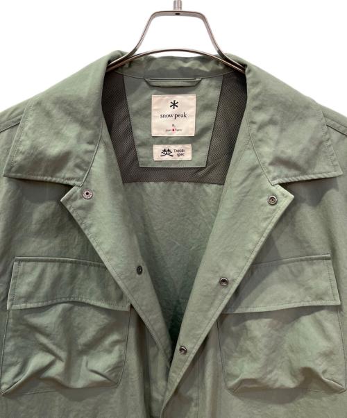 Snow peak（スノーピーク）Snow peak (スノーピーク) タキビ ジャケット グレー サイズ:XLの古着・服飾アイテム