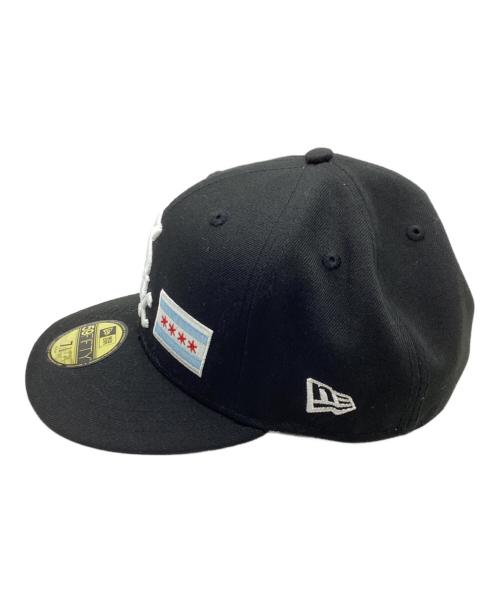 New Era（ニューエラ）New Era (ニューエラ) キャップ ブラック サイズ:7 1/2の古着・服飾アイテム