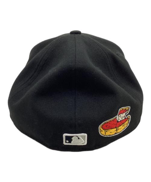 New Era（ニューエラ）New Era (ニューエラ) キャップ ブラック サイズ:7 1/2の古着・服飾アイテム