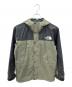 THE NORTH FACE（ザ ノース フェイス）の古着「ジップアップ マウンテンライトパーカー」｜オリーブ