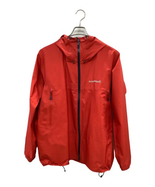 mont-bell（モンベル）mont-bell (モンベル) トレッキングウェア(レインウェア) レッド サイズ:Lの古着・服飾アイテム