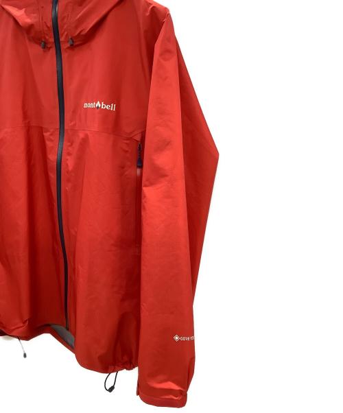 mont-bell（モンベル）mont-bell (モンベル) トレッキングウェア(レインウェア) レッド サイズ:Lの古着・服飾アイテム