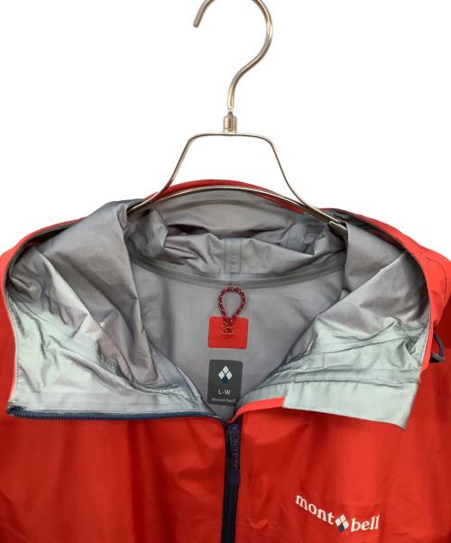 mont-bell（モンベル）mont-bell (モンベル) トレッキングウェア(レインウェア) レッド サイズ:Lの古着・服飾アイテム