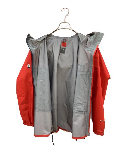 mont-bell（モンベル）mont-bell (モンベル) トレッキングウェア(レインウェア) レッド サイズ:Lの古着・服飾アイテム