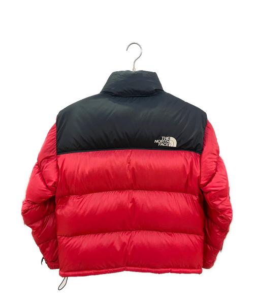 THE NORTH FACE（ザ ノース フェイス）THE NORTH FACE (ザ ノース フェイス) ヌプシジャケット レッド×ブラック サイズ:Lの古着・服飾アイテム