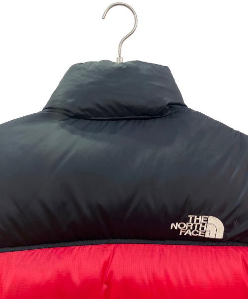 THE NORTH FACE（ザ ノース フェイス）THE NORTH FACE (ザ ノース フェイス) ヌプシジャケット レッド×ブラック サイズ:Lの古着・服飾アイテム