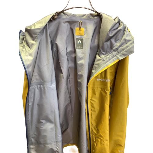 mont-bell（モンベル）mont-bell (モンベル) ストームクルーザー ジャケット イエロー サイズ:Lの古着・服飾アイテム