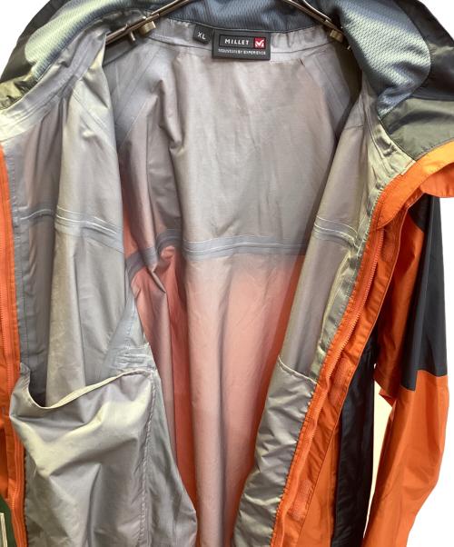 MILLET（ミレー）MILLET (ミレー) トレッキングウェア(ジャケット) オレンジxグレー サイズ:XLの古着・服飾アイテム