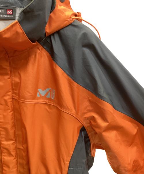 MILLET（ミレー）MILLET (ミレー) トレッキングウェア(ジャケット) オレンジxグレー サイズ:XLの古着・服飾アイテム