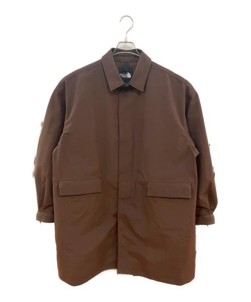 THE NORTH FACE（ザ ノース フェイス）THE NORTH FACE (ザ ノース フェイス) コンピレーションオーバーコート ブラウン サイズ:Lの古着・服飾アイテム